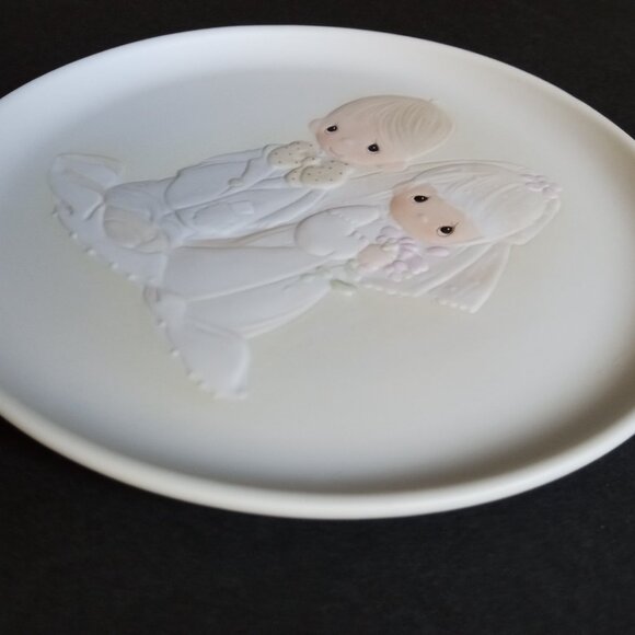 The Lord 1980 Precious MoBless You And Keep You Plate by Bill Biel & Sam Butcher - Picture 5 of 6